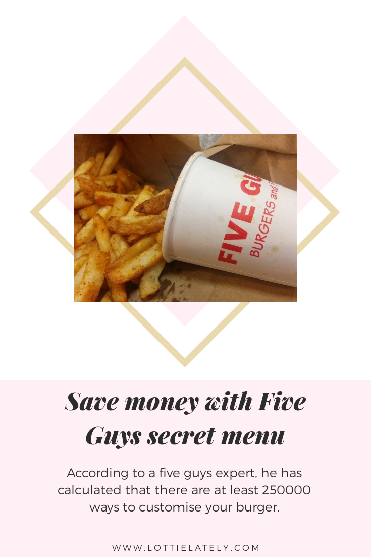 Save Money With Five Guys Secret Menu