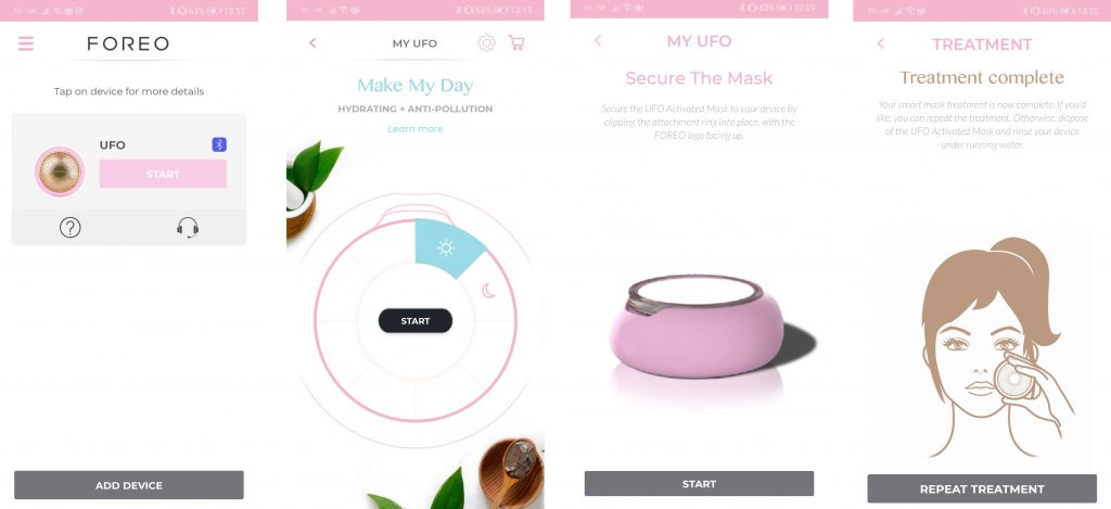 Foreo UFO smart mask