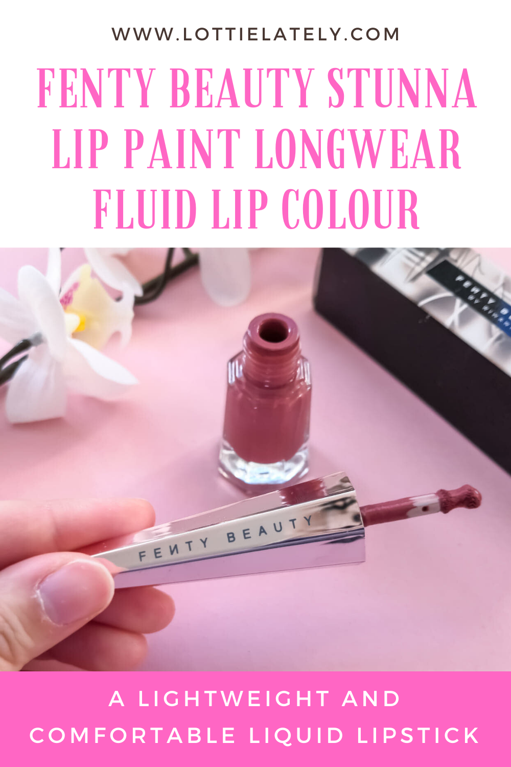 A lightweight and comfortable liquid lipstick