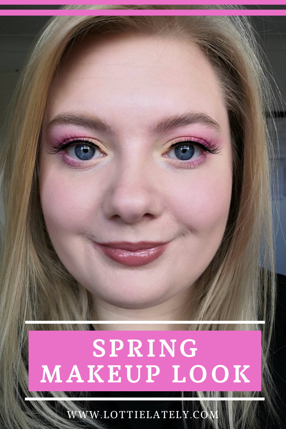 Spring makeup look