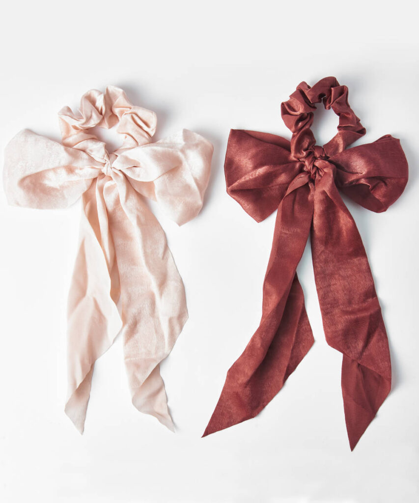 Kitsch Satin Scarf Scrunchies