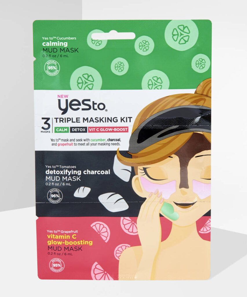 Yes To Triple Masking Kit - Budget Beauty Stocking Fillers